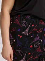 Ensemble de pyjama à motif Paris