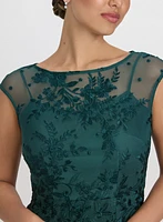 Floral Embroidered Dress