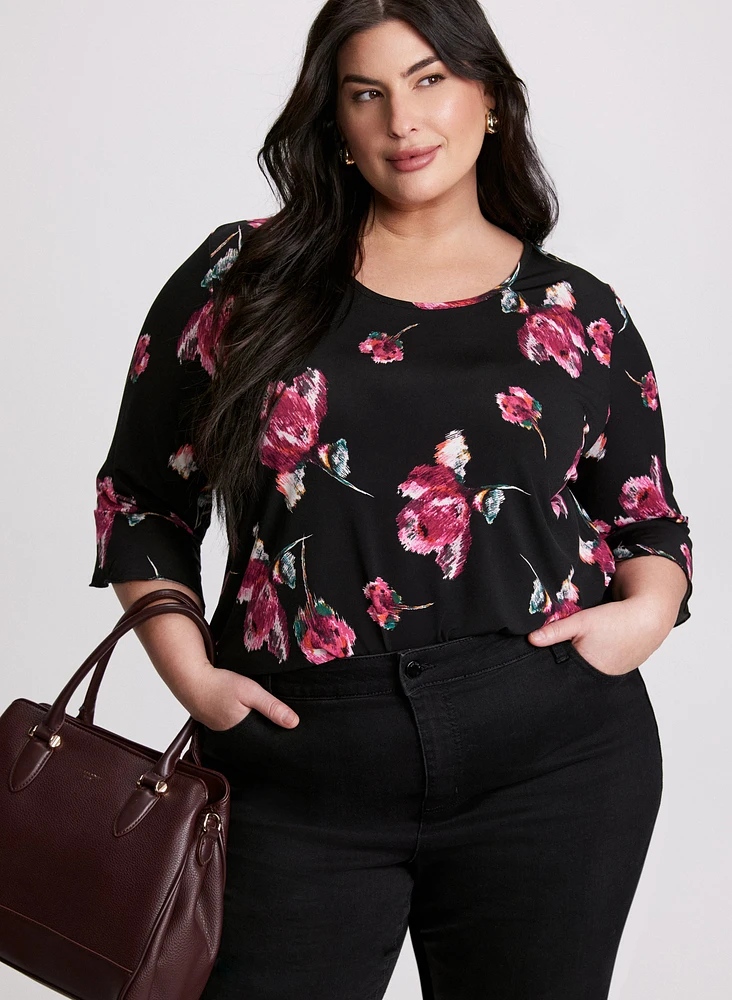 Floral Print Top