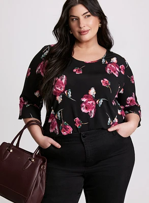 Floral Print Top