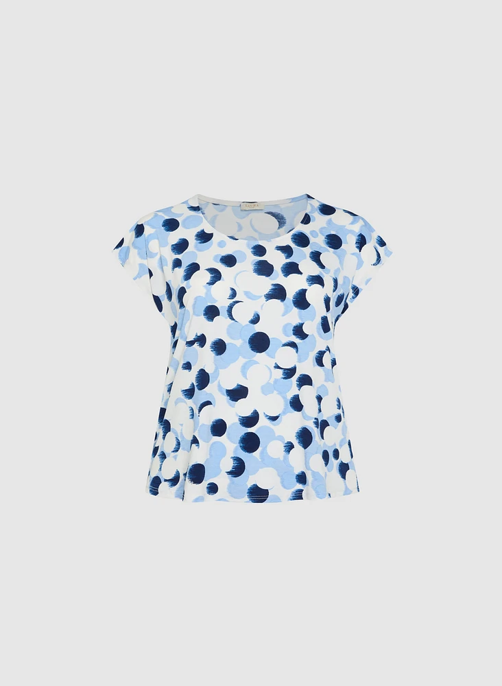 Abstract Dot Print Top