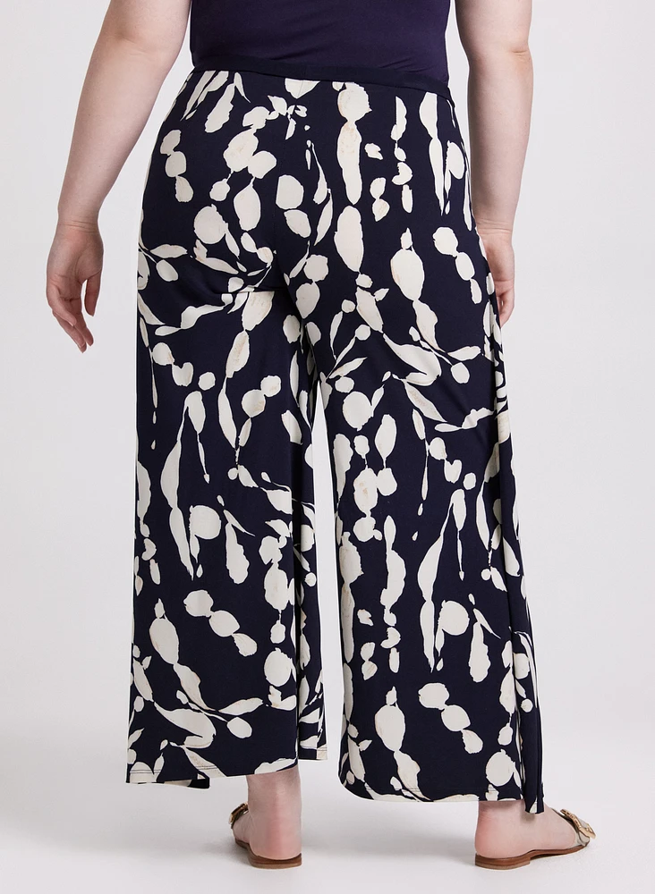 Joseph Ribkoff - Printed Faux-Wrap Pants