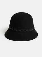 Chapeau cloche en laine