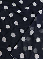 Polka Dot Poncho Blouse