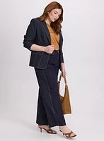 Pantalon Olivia à jambe large en denim