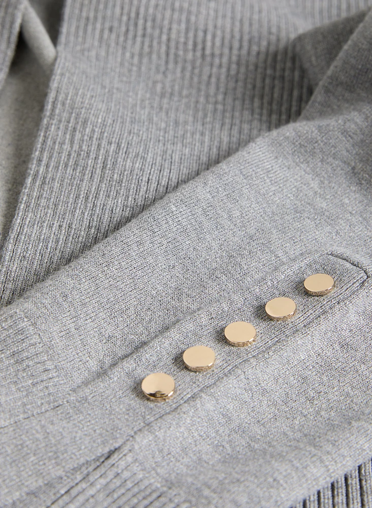 Button Detail Cardigan