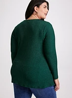 Mélange Knit Top