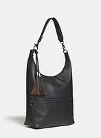 Sac à main en cuir végane textur