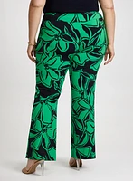 Joseph Ribkoff - Palm Print Pull-On Pants