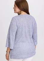 Pull en tricot mélangé