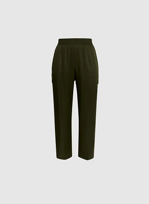 Olivia Cargo Wide-Leg Pants