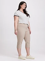 High-Rise Bengaline Capris