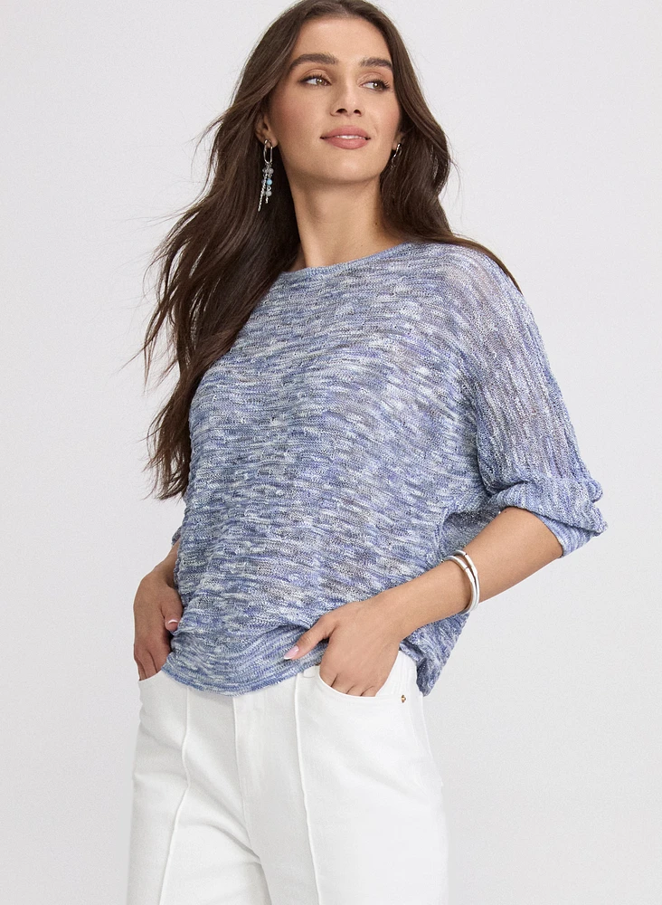 Pull à manches 3/4