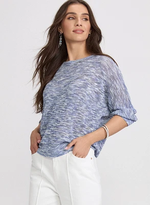 Pull à manches 3/4