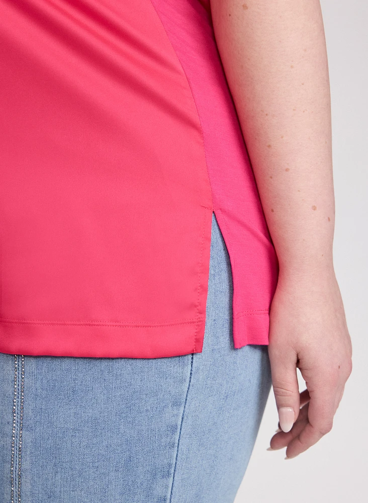 Blouse en satin