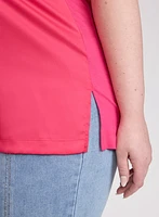 Blouse en satin