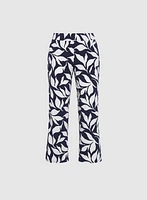 Olivia Printed Wide-Leg Pants