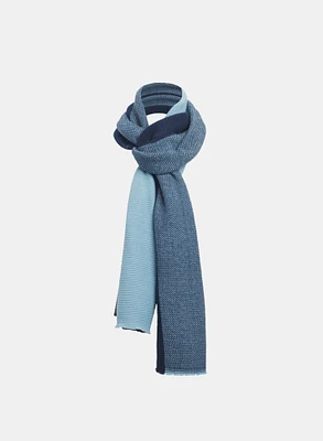 Foulard à blocs de couleur