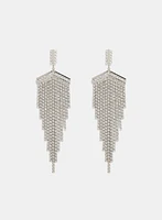 Triangular Chandelier Earrings