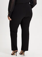 Pull-On Straight Leg Pants