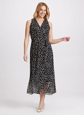 Polka Dot Maxi Dress