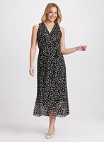 Polka Dot Maxi Dress