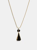 Diamond Shape Pendant Necklace