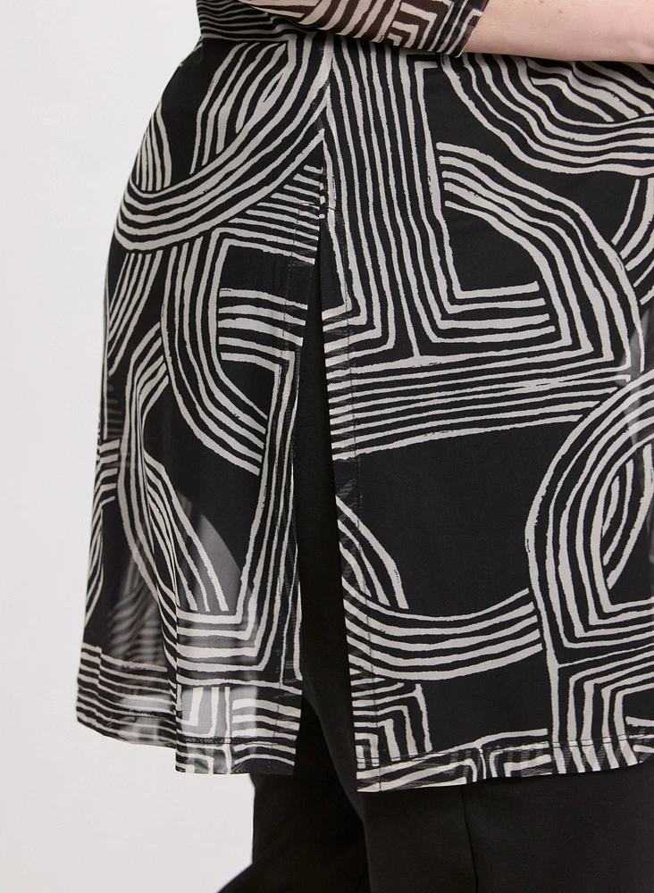 Geometric Mesh Cover-Up