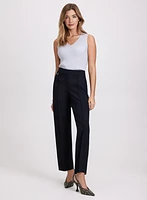 Mia Straight-Leg Pants - Short