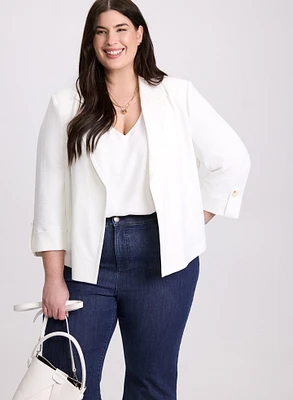 Open Crinkle Jacket