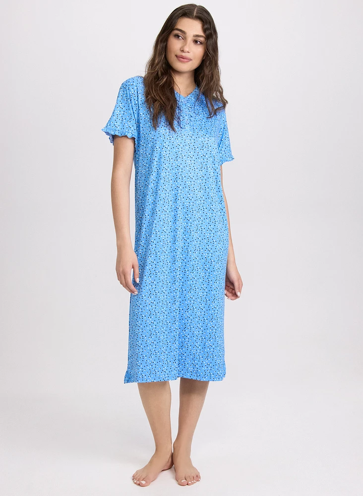 Polka Dot Nightgown