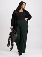 Olivia Pull-On Wide-Leg Pants