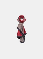 Foulard oblong à motif