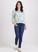 Paisley Print Top