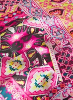 Mixed Tile Print Scarf
