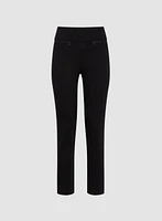 Pull-On Straight Leg Pants