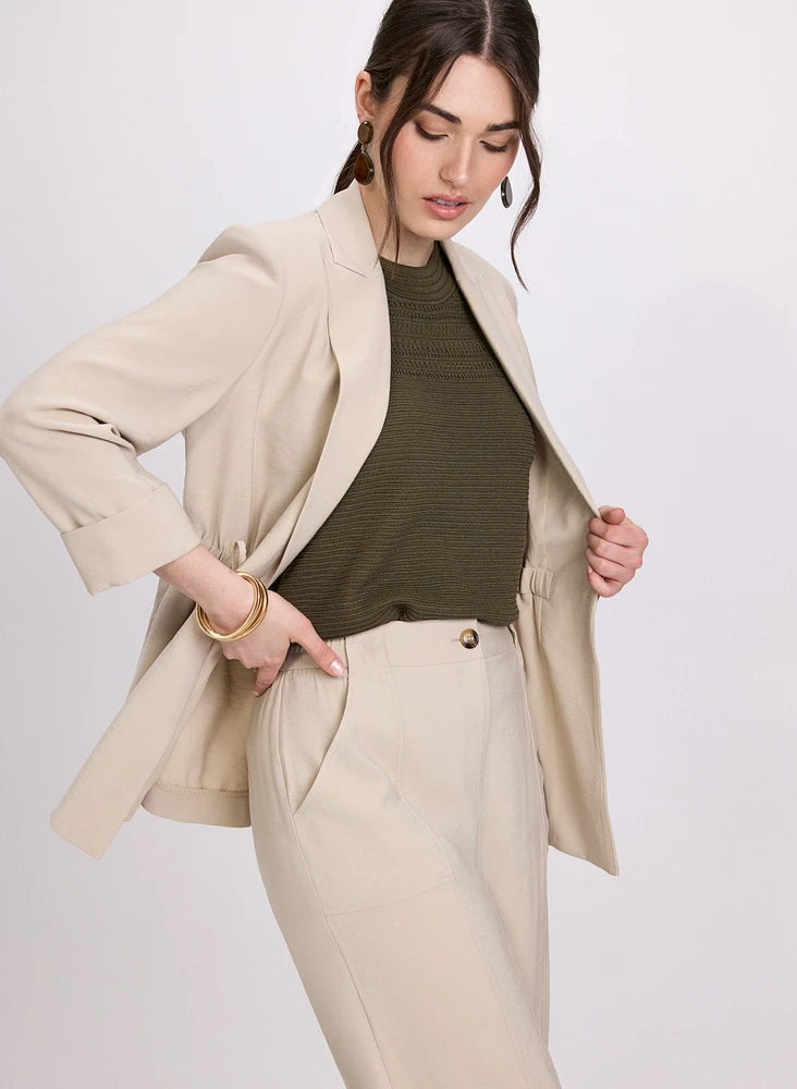 Single-Button Jacket