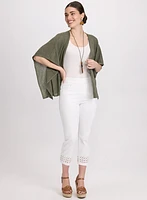Poncho-Style Layering Top