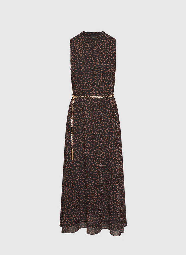 Dot Print Dress