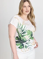 Tropical Print T-Shirt