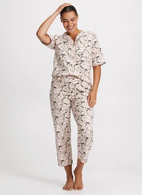 Mixed Print Pyjama Set