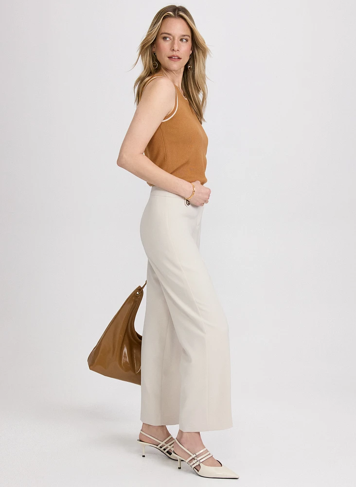 Pantalon Olivia à enfiler jambe large