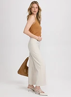 Pantalon Olivia à enfiler jambe large