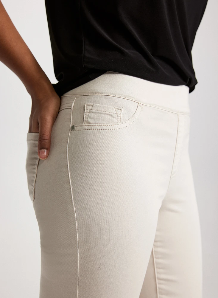 Ankle Length Pull-On Jeans