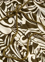 Robe de jour à motif géométrique