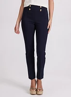 Sofia Slim-Leg Pants - Short