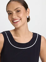 Ensemble à robe et veste pierres