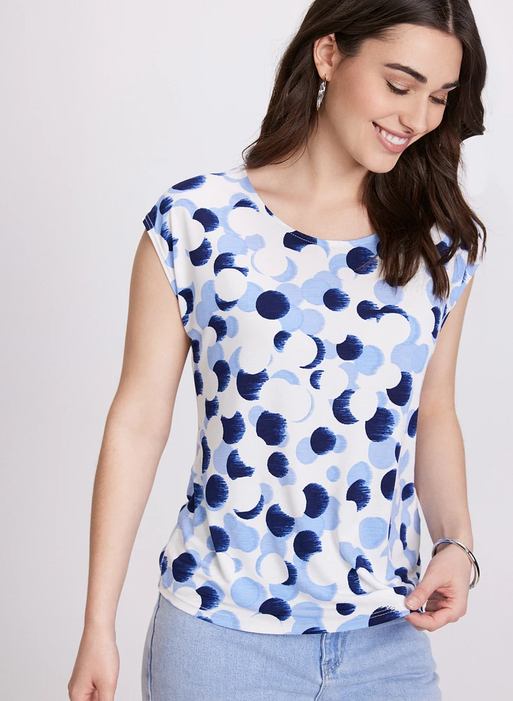 Abstract Dot Print Top