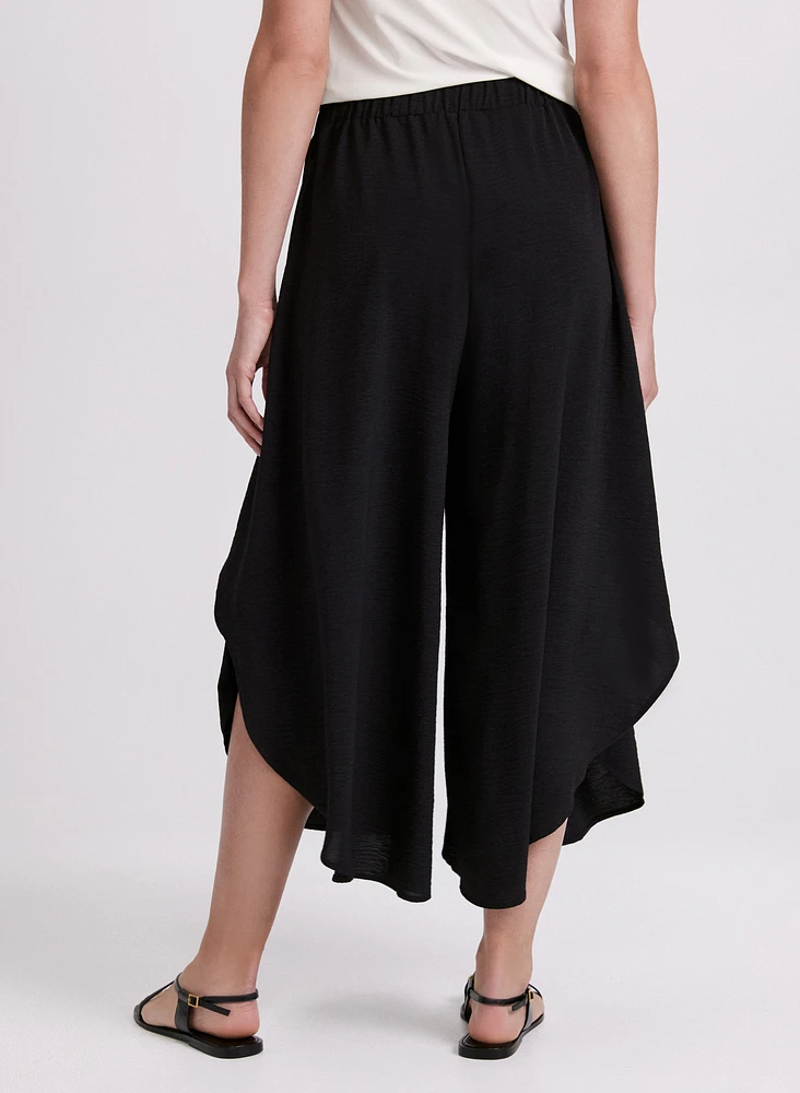 Draped Culotte Pants