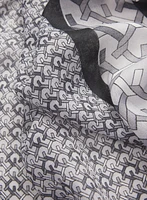 Mixed Geometric Print Scarf